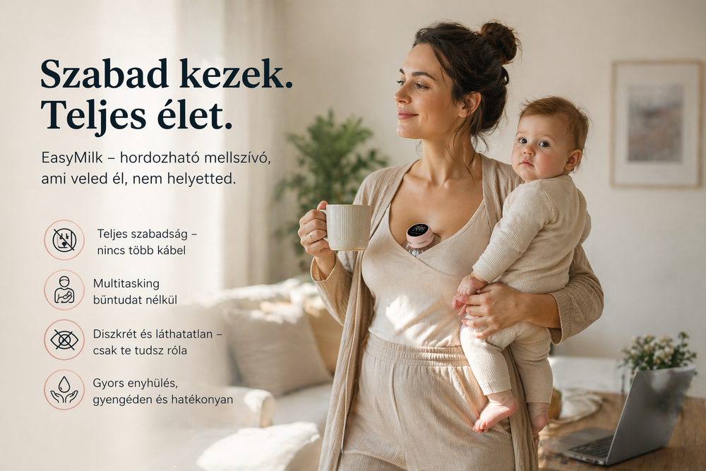EasyMilk™ Hordható Mellszívó